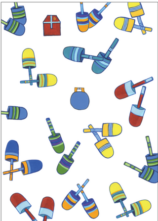 Buoys Kitchen Towel
