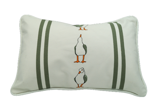 Seagulls Pillow 16x10