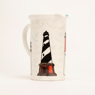 Lighthouses Pitcher
