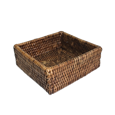 Rattan Lunch Napkin Boxes