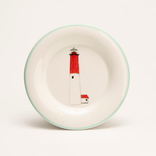 Lighthouse Barnegat Round Plate

