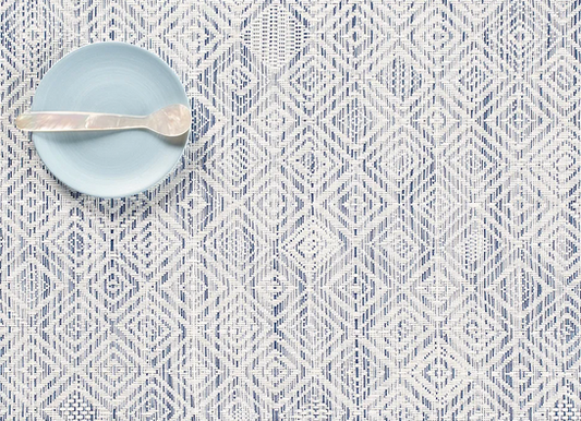 Blue Rectangle Mosaic Table Mat