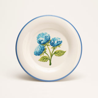 Hydrangea Round Plate
